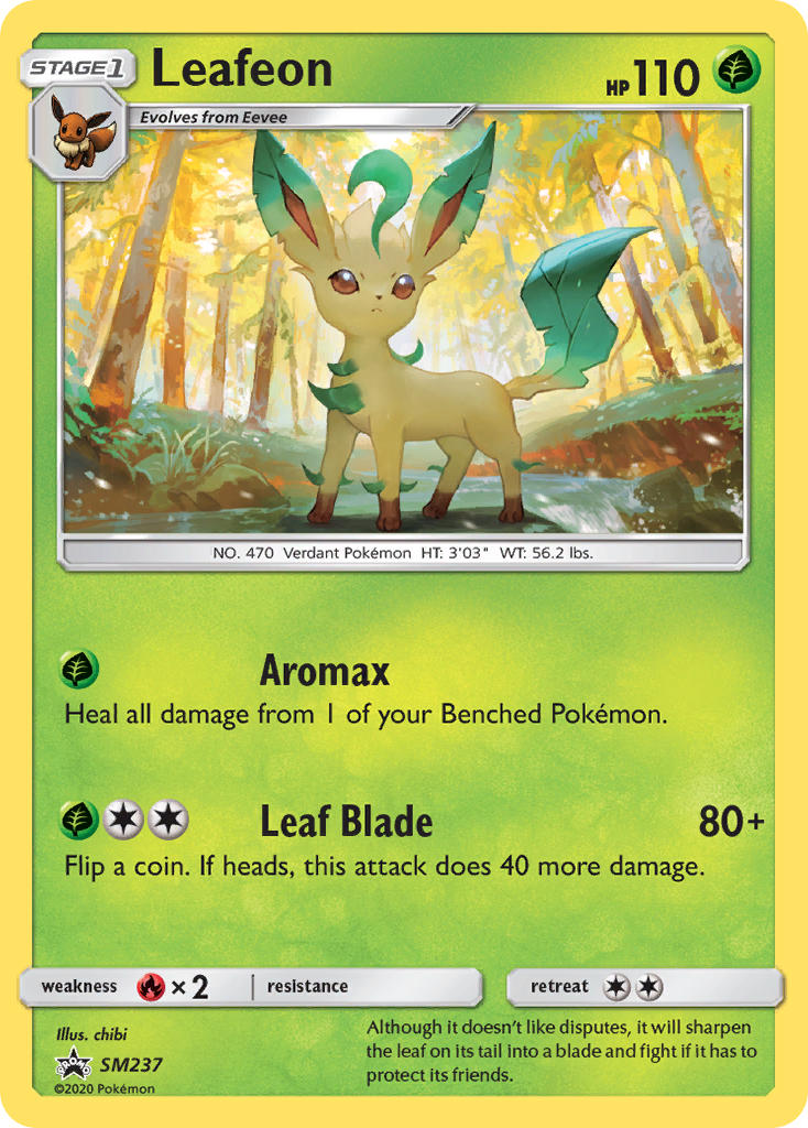 Leafeon (SM237) [Sun & Moon: Black Star Promos] | Gear Gaming Fayetteville