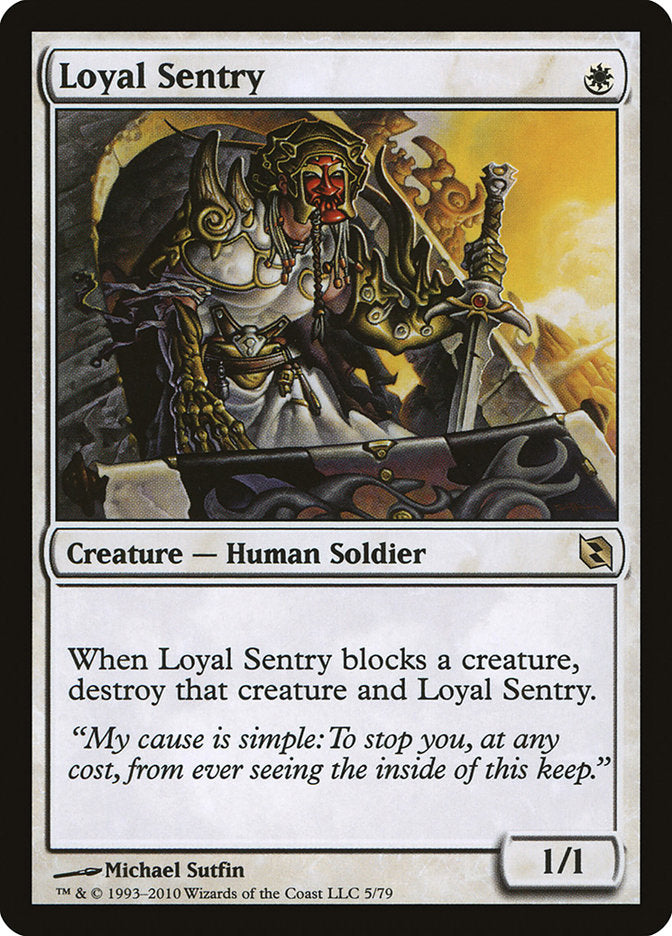 Loyal Sentry [Duel Decks: Elspeth vs. Tezzeret] | Gear Gaming Fayetteville
