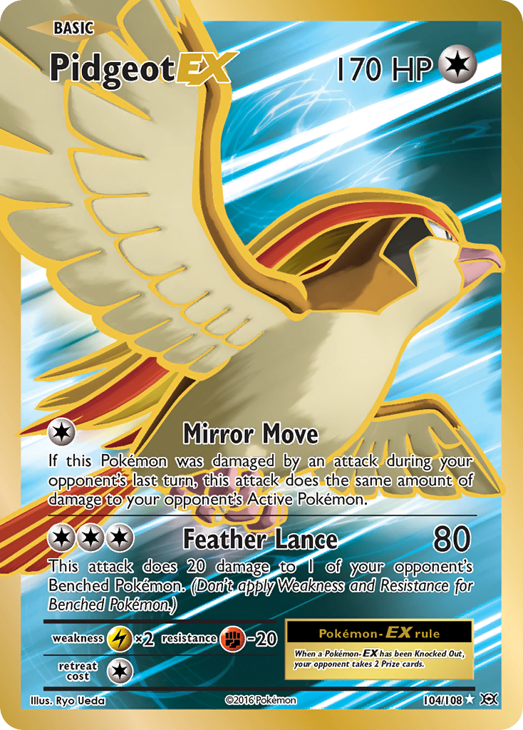 Pidgeot EX (104/108) [XY: Evolutions] | Gear Gaming Fayetteville