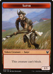 Elemental // Satyr Double-Sided Token [Theros Beyond Death Tokens] | Gear Gaming Fayetteville