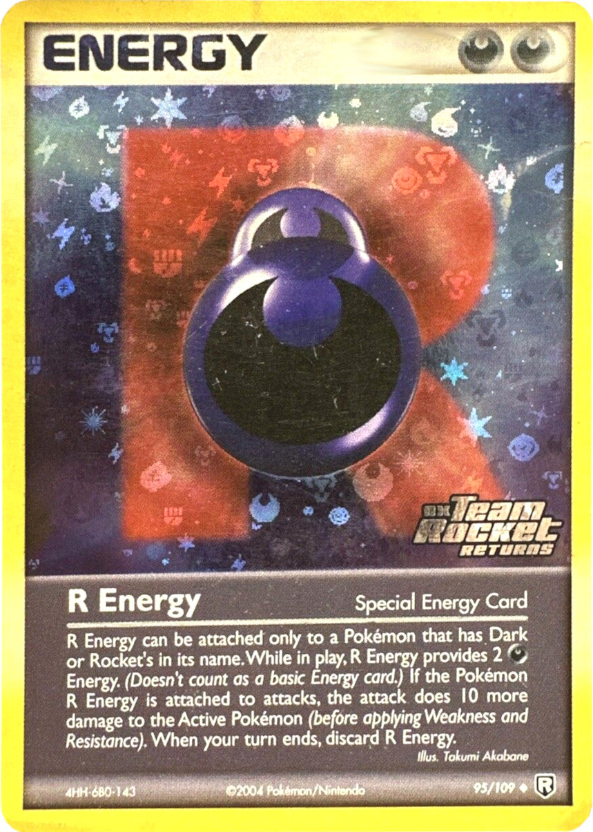 R Energy (95/109) (Stamped) [EX: Team Rocket Returns] | Gear Gaming Fayetteville