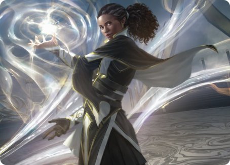 Clever Lumimancer Art Card [Strixhaven: School of Mages Art Series] | Gear Gaming Fayetteville