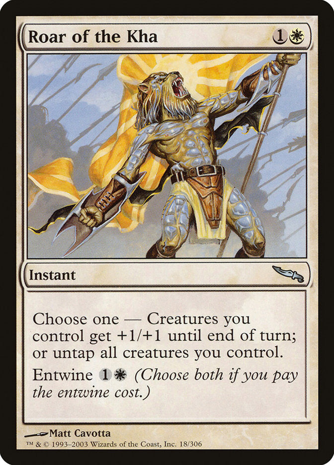 Roar of the Kha [Mirrodin] | Gear Gaming Fayetteville