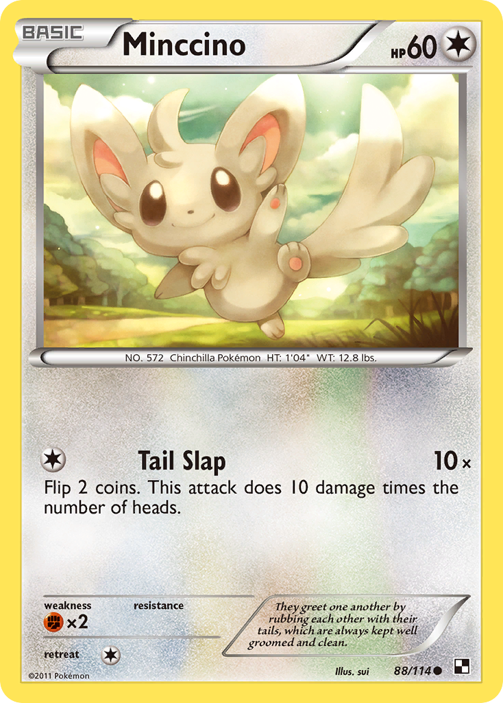 Minccino (88/114) [Black & White: Base Set] | Gear Gaming Fayetteville