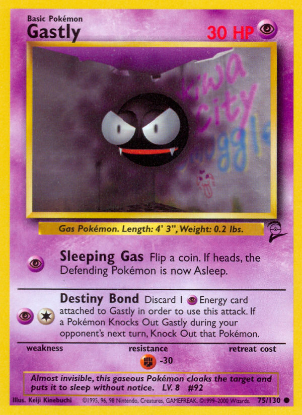 Gastly (75/130) [Base Set 2] | Gear Gaming Fayetteville