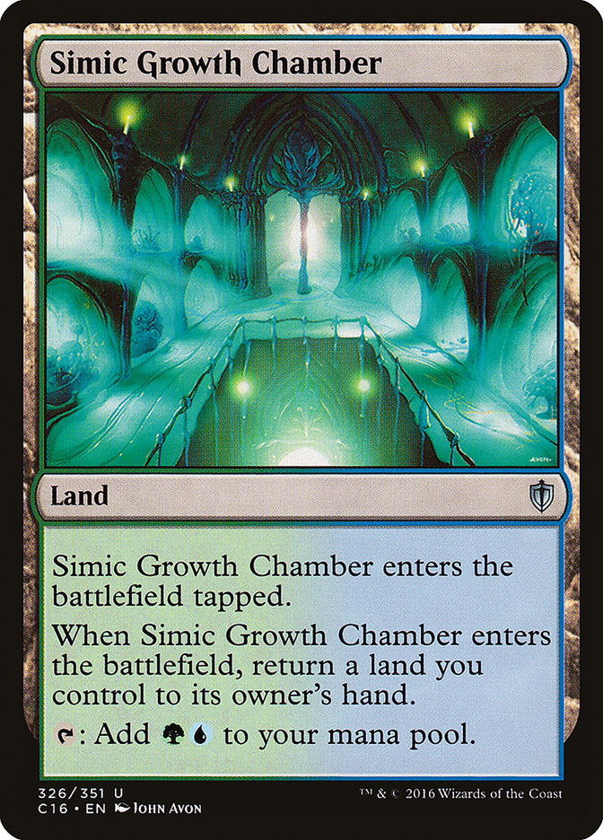 Simic Growth Chamber [Commander 2016] | Gear Gaming Fayetteville