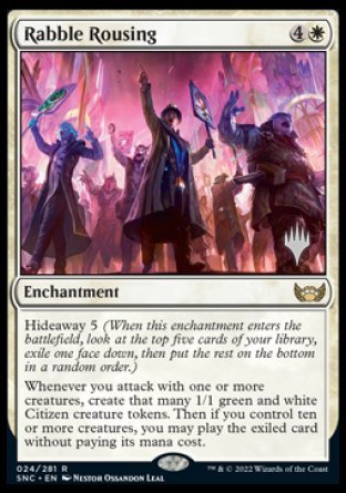 Rabble Rousing (Promo Pack) [Streets of New Capenna Promos] | Gear Gaming Fayetteville