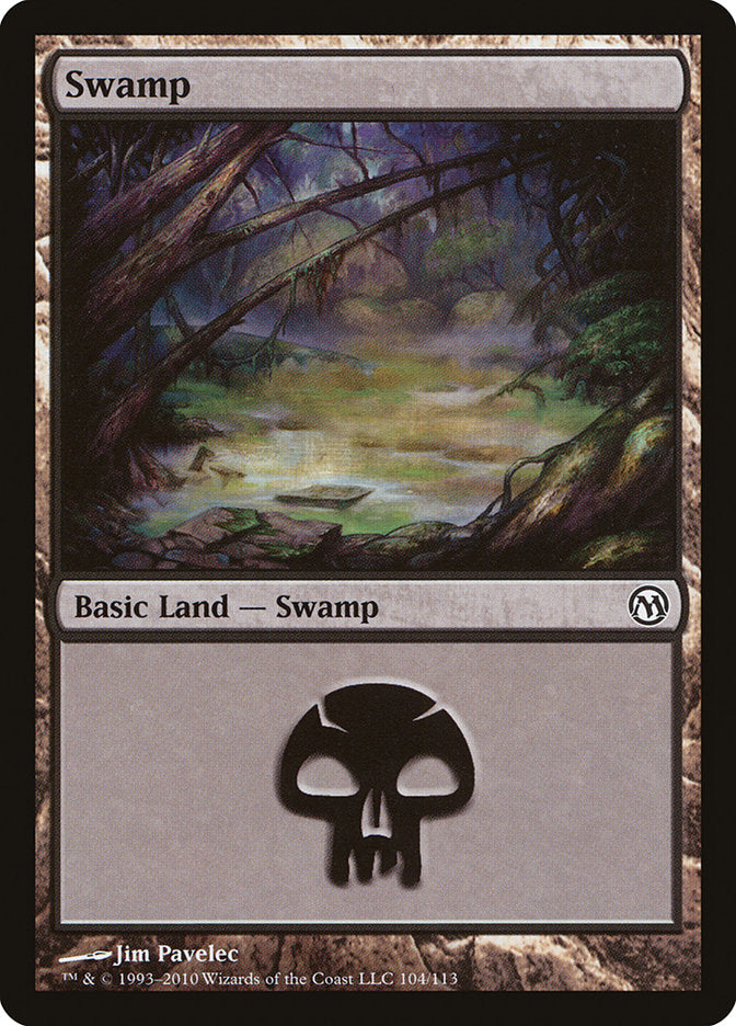 Swamp (104) [Duels of the Planeswalkers] | Gear Gaming Fayetteville