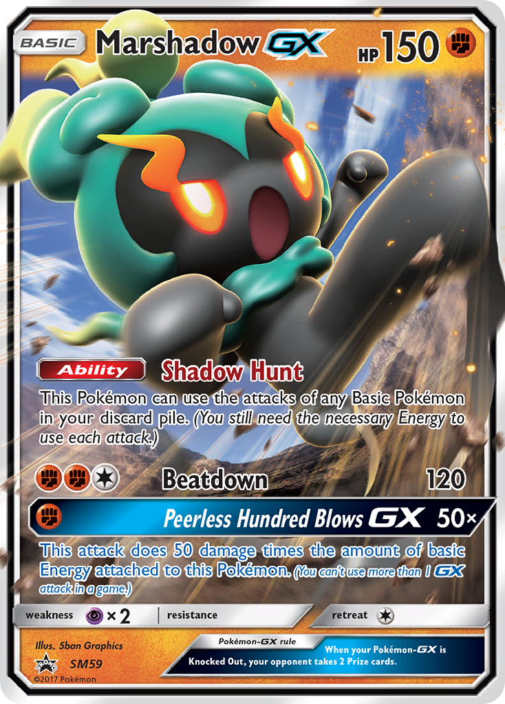 Marshadow GX (SM59) [Sun & Moon: Black Star Promos] | Gear Gaming Fayetteville