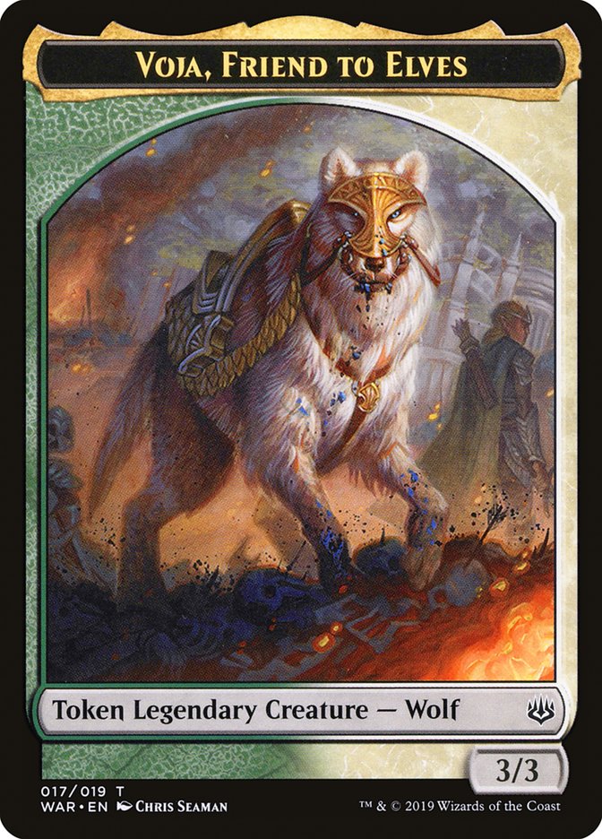 Voja, Friend to Elves Token [War of the Spark Tokens] | Gear Gaming Fayetteville