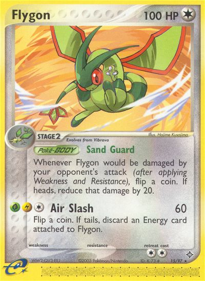 Flygon (15/97) [EX: Dragon] | Gear Gaming Fayetteville