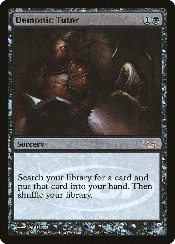 Demonic Tutor [Judge Gift Cards 2008] | Gear Gaming Fayetteville