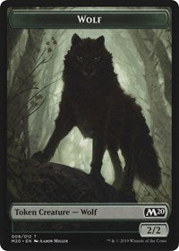 Zombie // Wolf Double-Sided Token [Game Night 2019 Tokens] | Gear Gaming Fayetteville