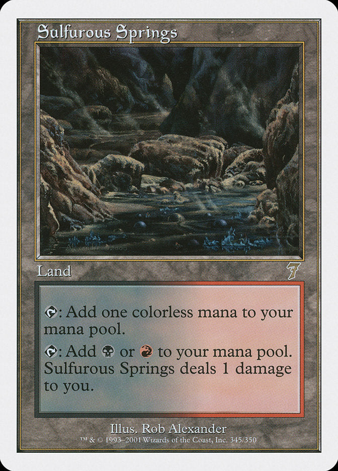 Sulfurous Springs [Seventh Edition] | Gear Gaming Fayetteville