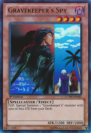 Gravekeeper's Spy [LCYW-EN183] Ultra Rare | Gear Gaming Fayetteville