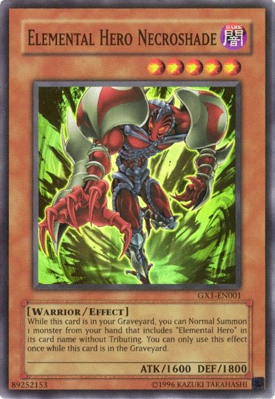 Elemental Hero Necroshade [GX1-EN001] Super Rare | Gear Gaming Fayetteville