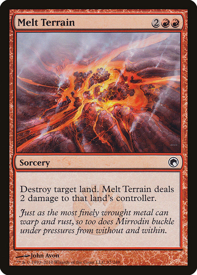 Melt Terrain [Scars of Mirrodin] | Gear Gaming Fayetteville