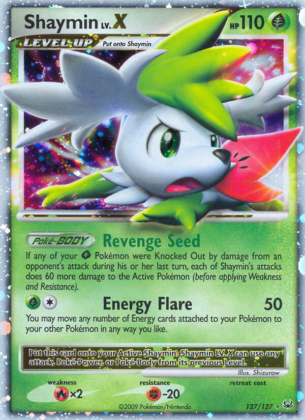 Shaymin LV.X (127/127) [Platinum: Base Set] | Gear Gaming Fayetteville