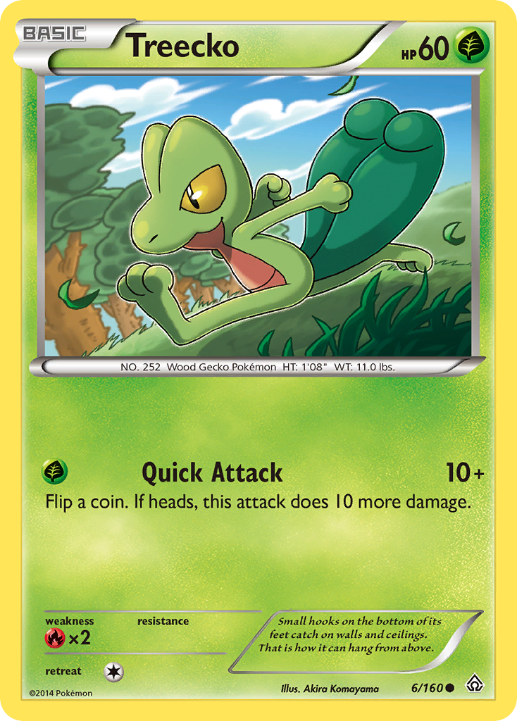 Treecko (6/160) [XY: Primal Clash] | Gear Gaming Fayetteville