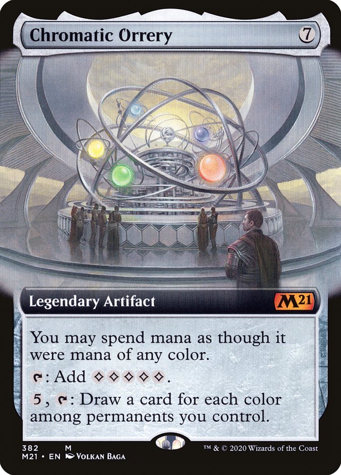 Chromatic Orrery (Extended Art) [Core Set 2021] | Gear Gaming Fayetteville