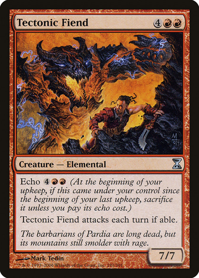 Tectonic Fiend [Time Spiral] | Gear Gaming Fayetteville