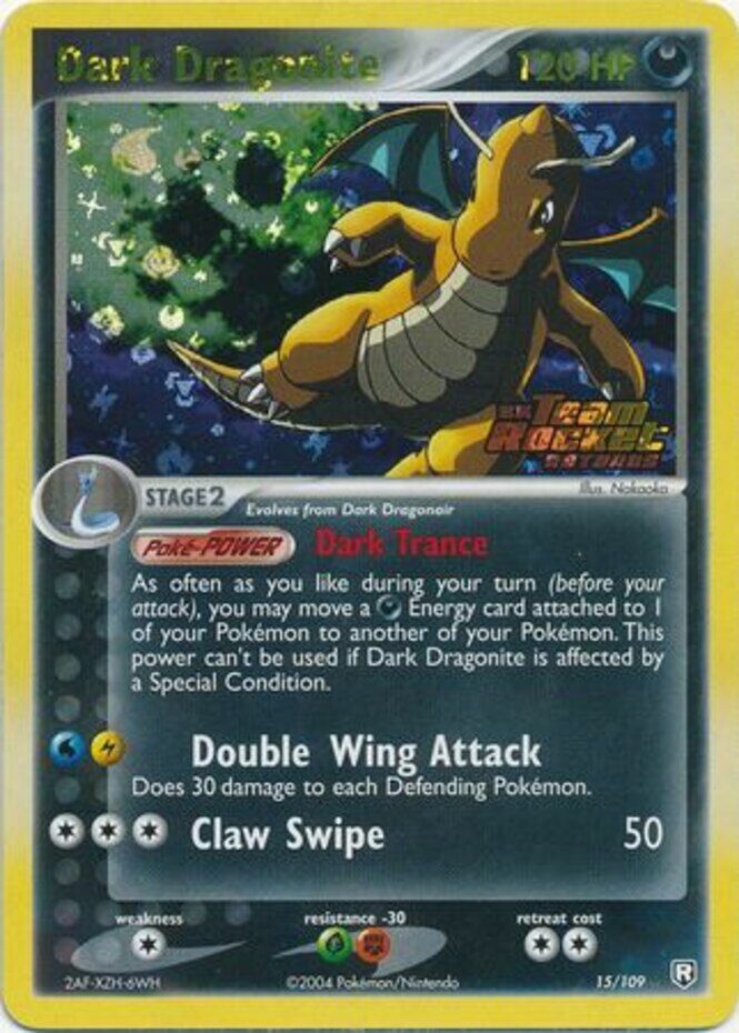 Dark Dragonite (15/109) (Stamped) [EX: Team Rocket Returns] | Gear Gaming Fayetteville