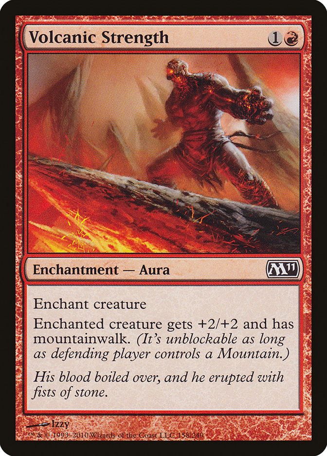 Volcanic Strength [Magic 2011] | Gear Gaming Fayetteville