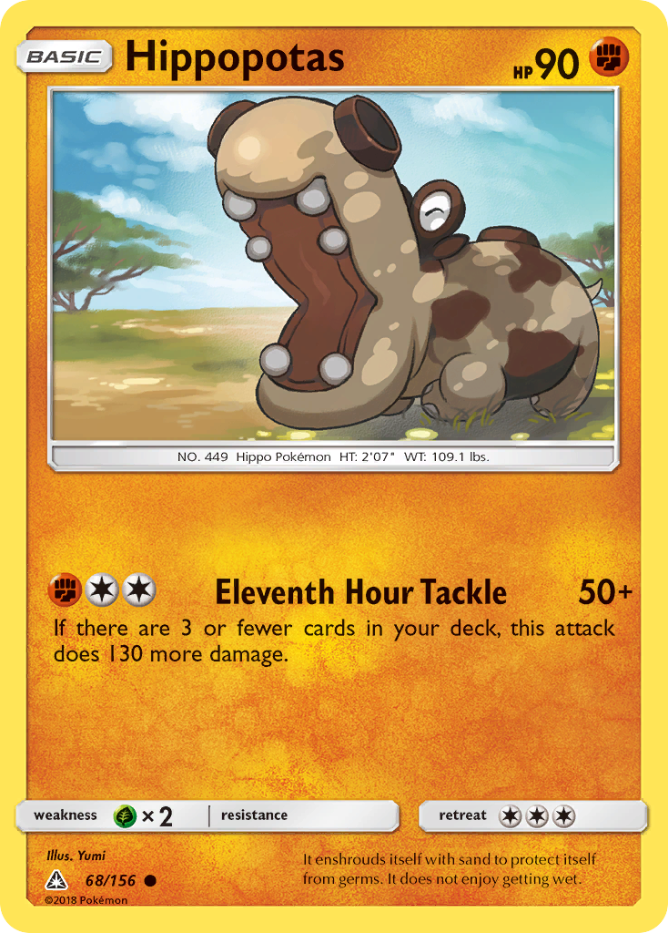 Hippopotas (68/156) [Sun & Moon: Ultra Prism] | Gear Gaming Fayetteville