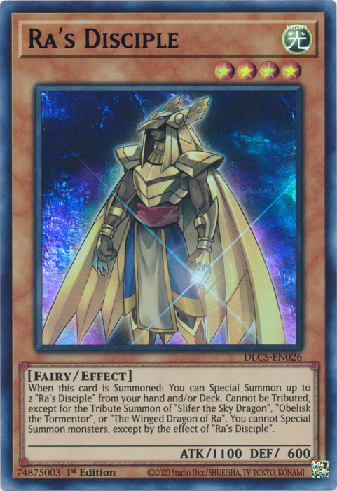 Ra's Disciple (Blue) [DLCS-EN026] Ultra Rare | Gear Gaming Fayetteville