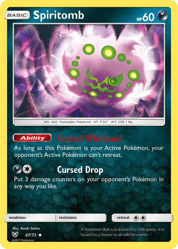 Spiritomb (47/73) [Sun & Moon: Shining Legends] | Gear Gaming Fayetteville