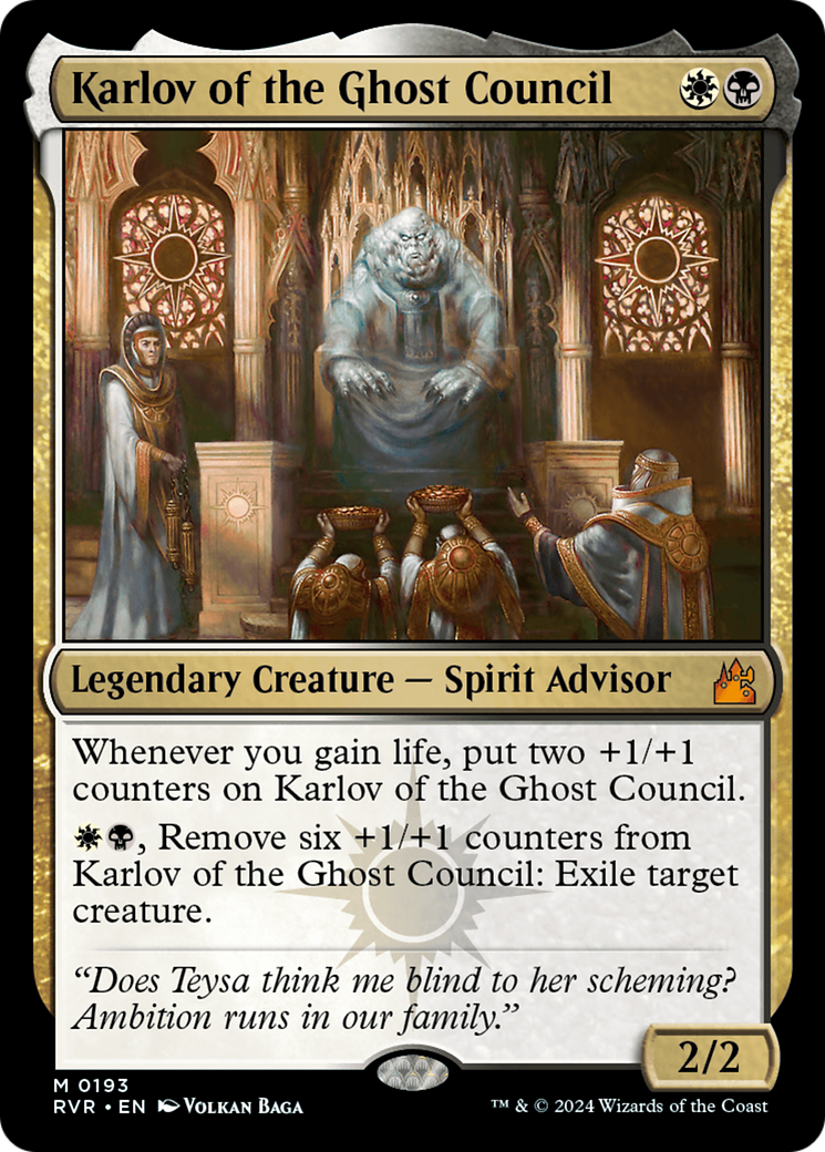 Karlov of the Ghost Council [Ravnica Remastered] | Gear Gaming Fayetteville