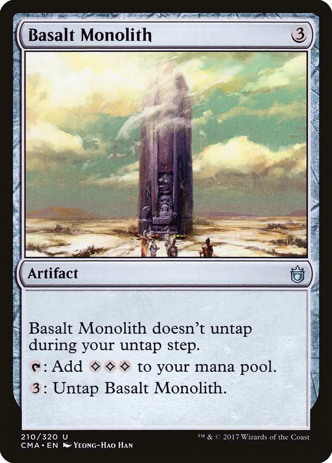 Basalt Monolith [Commander Anthology] | Gear Gaming Fayetteville