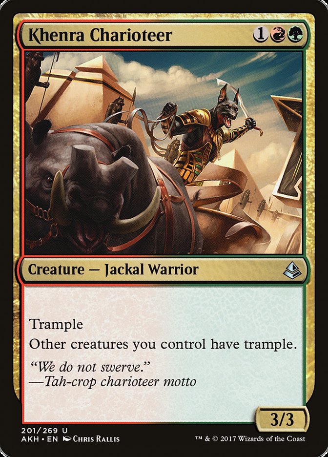 Khenra Charioteer [Amonkhet] | Gear Gaming Fayetteville