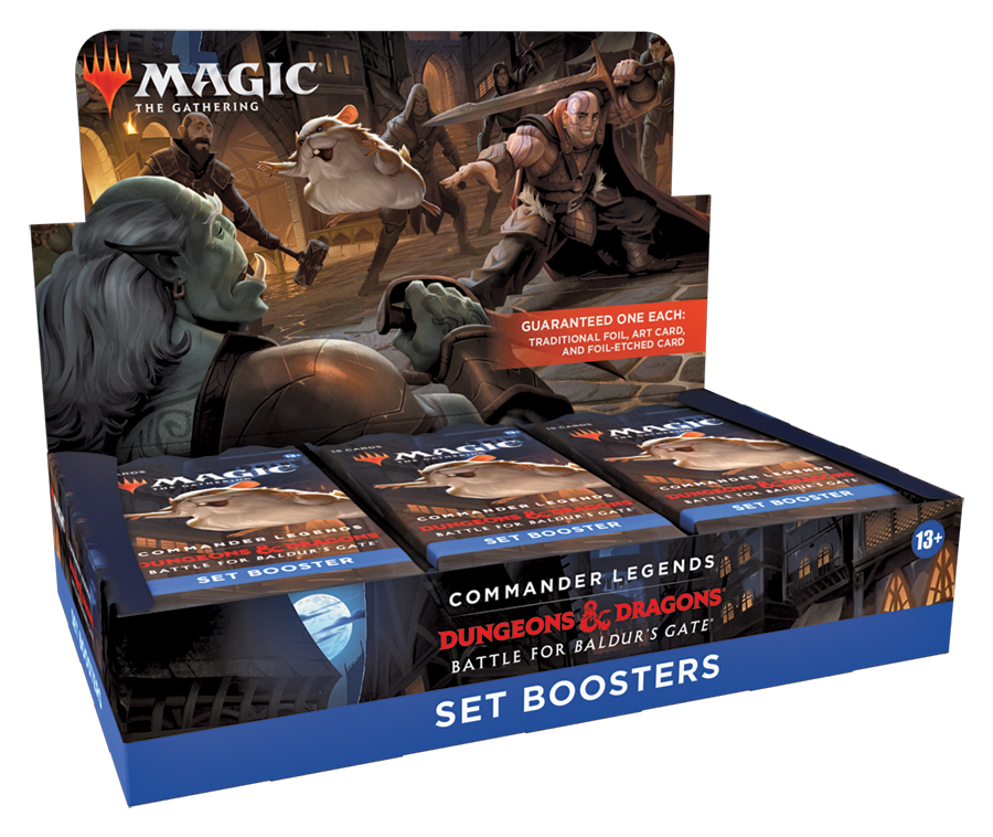 Commander Legends: Battle for Baldur's Gate - Set Booster Display | Gear Gaming Fayetteville