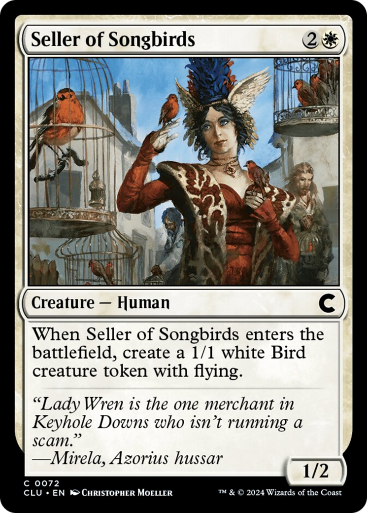 Seller of Songbirds [Ravnica: Clue Edition] | Gear Gaming Fayetteville
