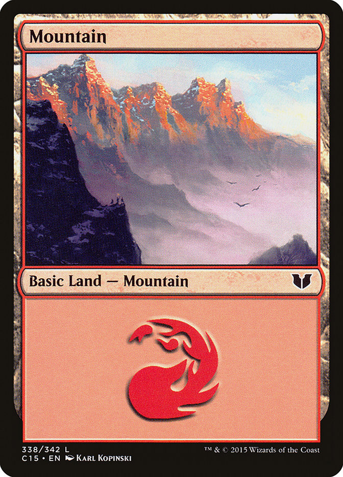 Mountain (338) [Commander 2015] | Gear Gaming Fayetteville