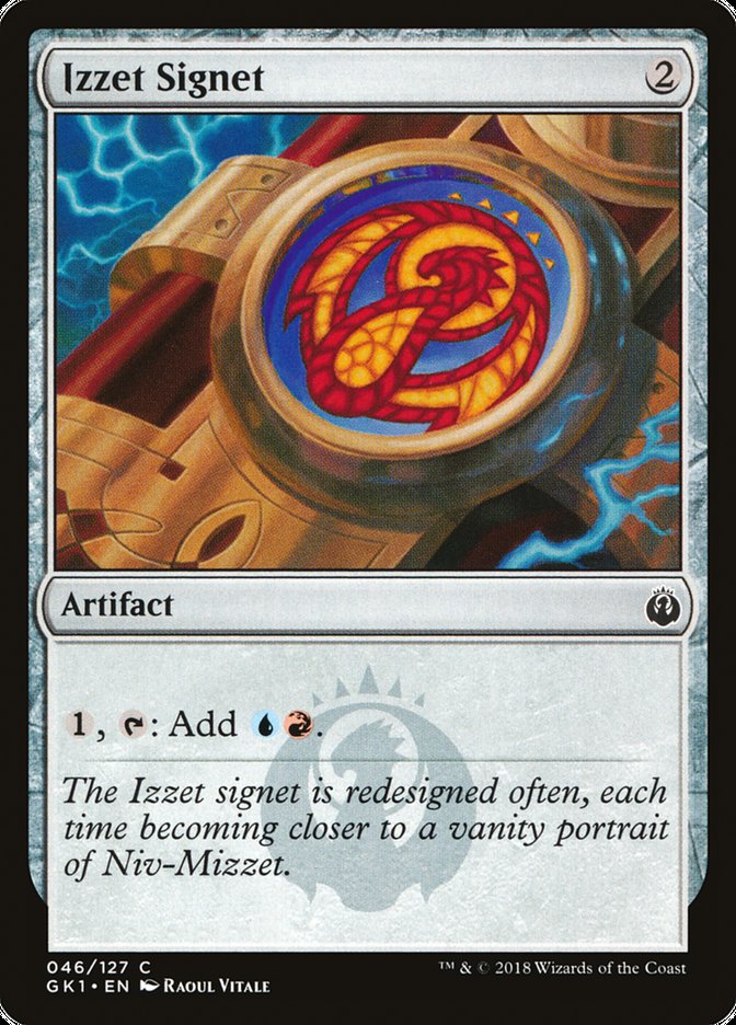 Izzet Signet [Guilds of Ravnica Guild Kit] | Gear Gaming Fayetteville