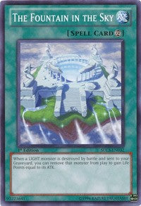 The Fountain in the Sky [Structure Deck: Lost Sanctuary] [SDLS-EN032] | Gear Gaming Fayetteville