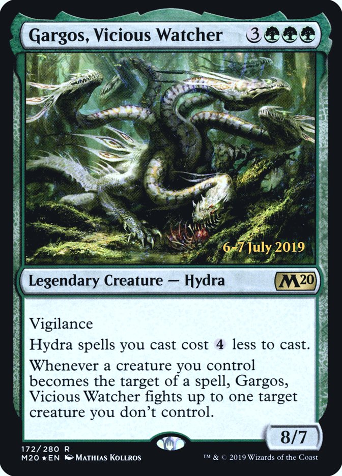 Gargos, Vicious Watcher [Core Set 2020 Prerelease Promos] | Gear Gaming Fayetteville