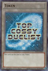 Top Ranked COSSY Duelist Token (Blue) [TKN4-EN005] Ultra Rare | Gear Gaming Fayetteville