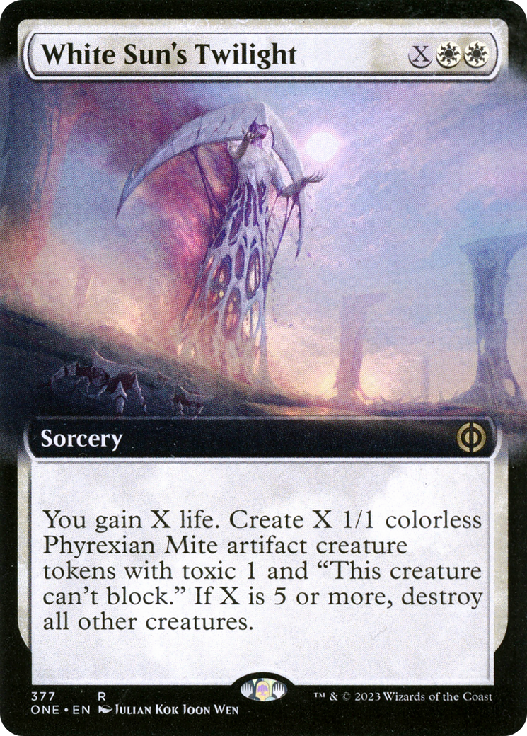 White Sun's Twilight (Extended Art) [Phyrexia: All Will Be One] | Gear Gaming Fayetteville