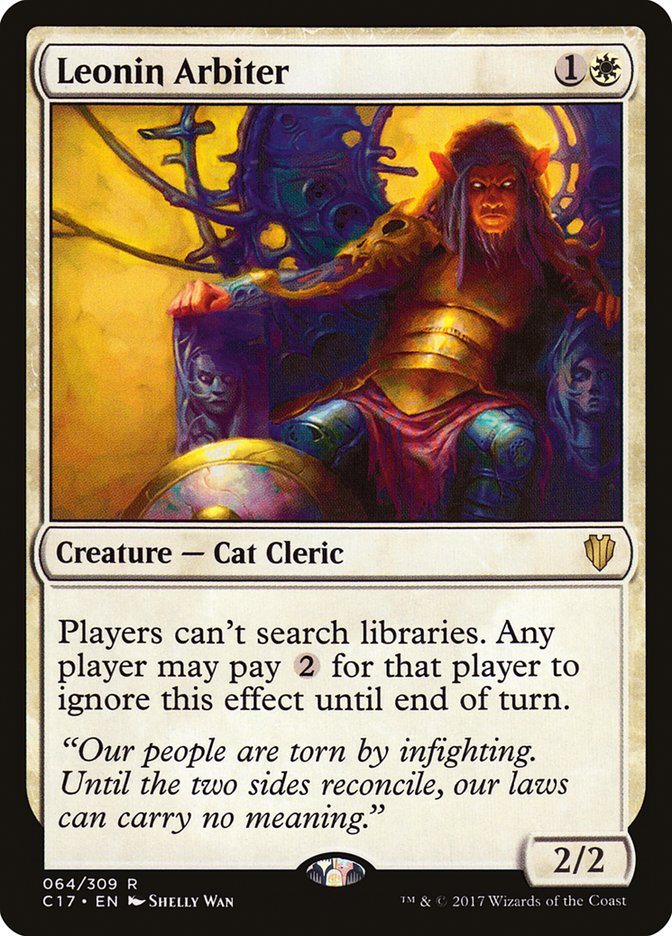 Leonin Arbiter [Commander 2017] | Gear Gaming Fayetteville