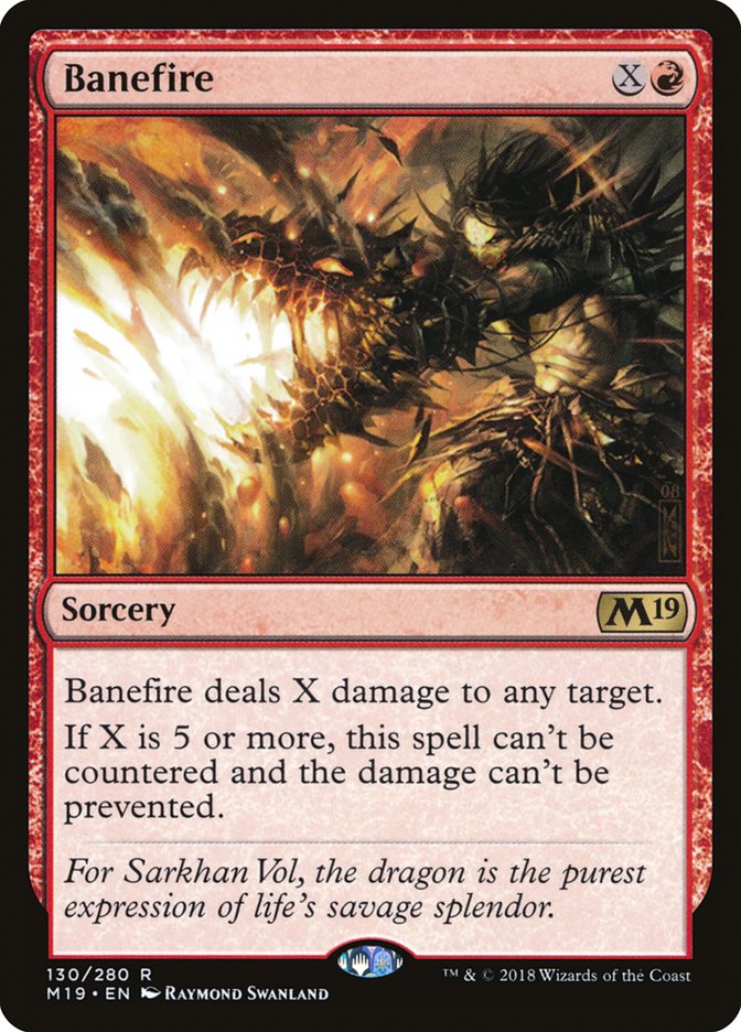 Banefire [Core Set 2019] | Gear Gaming Fayetteville