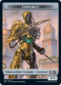 Construct // Goblin Wizard Double-Sided Token [Core Set 2021 Tokens] | Gear Gaming Fayetteville