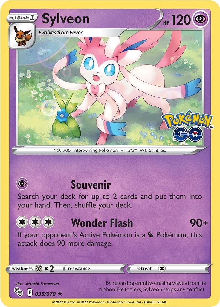 Sylveon (035/078) [Pokémon GO] | Gear Gaming Fayetteville