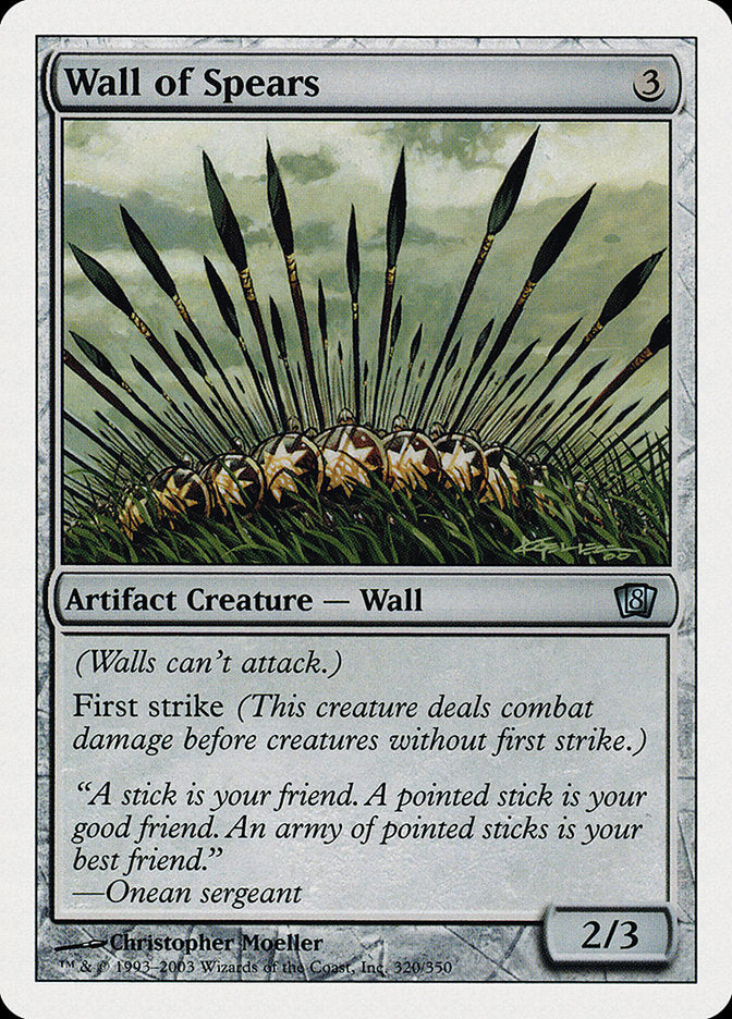 Wall of Spears [Eighth Edition] | Gear Gaming Fayetteville