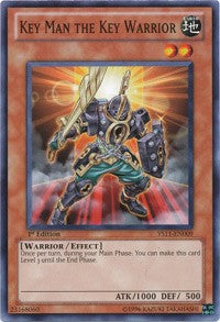 Key Man the Key Warrior [Starter Deck: Dawn of the Xyz] [YS11-EN009] | Gear Gaming Fayetteville