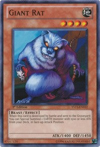 Giant Rat [Starter Deck: Dawn of the Xyz] [YS11-EN012] | Gear Gaming Fayetteville