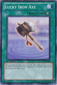 Lucky Iron Axe [Starter Deck: Dawn of the Xyz] [YS11-EN030] | Gear Gaming Fayetteville