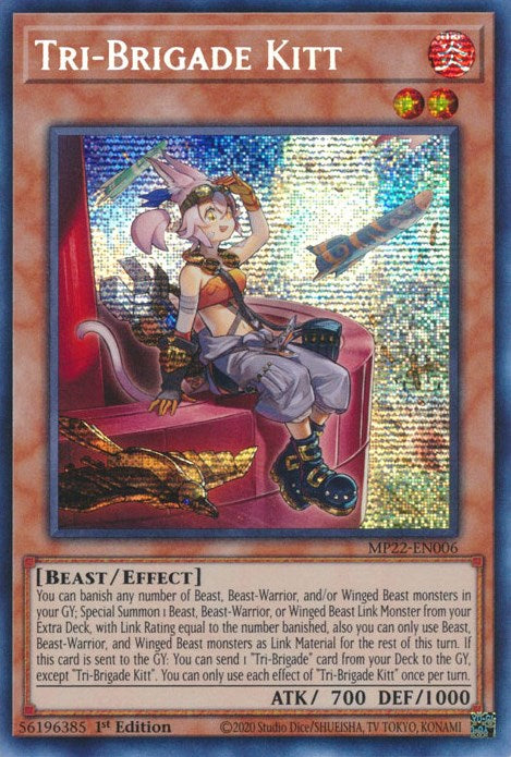 Tri-Brigade Kitt [MP22-EN006] Prismatic Secret Rare | Gear Gaming Fayetteville